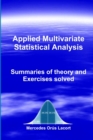 Image for Applied Multivariate Statistical Analysis - Summaries of theory and Exercises solved
