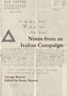 Image for Notes from an Italian Campaign
