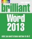 Image for Brilliant Word 2013