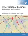 Image for International business: environments and operations