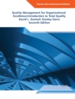 Image for Quality management for organizational excellence: introduction to total quality