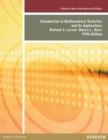 Image for Introduction to mathematical statistics and its applications