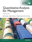Image for Quantitative analysis for management