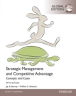 Image for Strategic management and competitive advantage  : concepts and cases