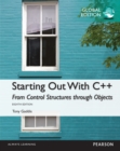 Image for Starting out with C++: from control structures through objects