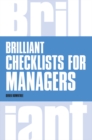 Image for Brilliant Checklists for Managers