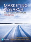 Image for Marketing research  : an applied approach