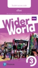 Image for Wider World 3 eBook Students&#39; Access Card