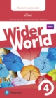 Image for Wider World 4 eBook Students&#39; Access Card