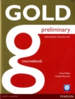 Image for Gold Preliminary Coursebook for CD-ROM Pack