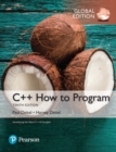 Image for C++ How to Program, Global Edition