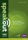 Image for Speakout Pre-Intermediate 2nd Edition Flexi Students&#39; Book 1 for Pack
