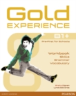 Image for Gold Experience B1+ Language and Skills Workbook