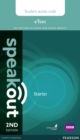 Image for Speakout Starter 2nd Edition eText Access Card