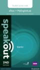 Image for Speakout Starter 2nd Edition eText &amp; MyEnglishLab Access Card