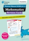 Image for Pearson REVISE Edexcel GCSE (9-1) Maths Foundation Revision Cards : for home learning, 2022 and 2023 assessments and exams