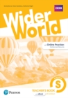 Image for Wider World Starter Teacher&#39;s Book with MyEnglishLab &amp; ExtraOnline Home Work + DVD-ROM Pack