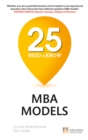 Image for 25 need-to-know MBA models