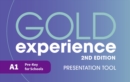 Image for Gold Experience 2nd Edition A1 Teacher&#39;s Presentation Tool USB
