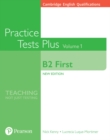 Image for Cambridge English Qualifications: B2 First Practice Tests Plus Volume 1