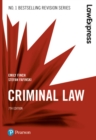 Image for Law Express: Criminal Law, 7th edition
