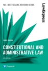 Image for Constitutional and administrative law