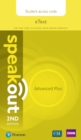 Image for Speakout Advanced Plus 2nd Edition eText Access Card