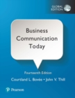 Image for Business Communication Today plus Pearson MyLab Business Communication with Pearson eText, Global Edition