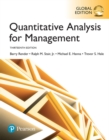 Image for Quantitative Analysis for Management, Global Edition