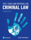 Image for Text, Cases and Materials on Criminal Law eBook