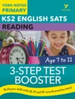Image for English SATs 3-Step Test Booster Reading: York Notes for KS2 catch up, revise and be ready for the 2023 and 2024 exams