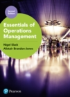 Image for Essentials of Operations Management