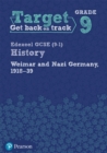 Image for Target Grade 9 Edexcel GCSE (9-1) History Weimar and Nazi Germany, 1918-1939 Workbook