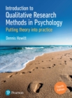 Image for Introduction to Qualitative Research Methods in Psychology: Putting Theory Into Practice
