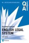 Image for English Legal System: Question &amp; Answer