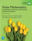 Image for Finite mathematics: for business, economics, life sciences, and social sciences