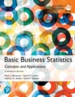 Image for Basic business statistics: concepts and applications
