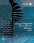 Image for Strategic Management and Competitive Advantage: Concepts Global Edition