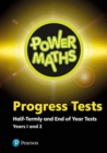 Image for Power Maths Half termly and End of Year Progress Tests Years 1 and 2