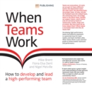 Image for When Teams Work: How to Develop and Lead a High-Performing Team