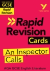 Image for York Notes for AQA GCSE (9-1) Rapid Revision Cards: An Inspector Calls
