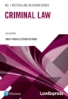 Image for Law Express: Criminal Law