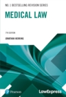Image for Law Express: Medical Law eBook PDF