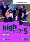 Image for High Note Level 5 Student&#39;s Book &amp; eBook with Online Practice, Extra Digital Activities &amp; App