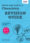 Image for Revise AQA GCSE (9-1) Chemistry Higher Revision Guide uPDF