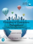 Image for Principles of operations management  : sustainability and supply chain management