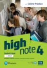 Image for High Note Level 4 Student&#39;s Book &amp; eBook with Online Practice, Extra Digital Activities &amp; App