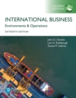 Image for International Business: Environments &amp; Operations, ePub, Global Edition