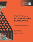 Image for Statistics for Business and Economics plus Pearson MyLab Finance with Pearson eText, Global Edition