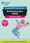 Image for Pearson REVISE BTEC Tech Award Performing Arts Revision Guide Kindle